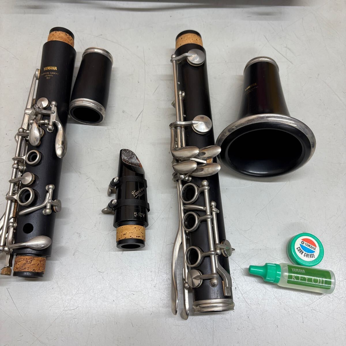 YAMAHA クラリネット 351 管楽器 楽器 ヤマハ 動作未確認 現状品